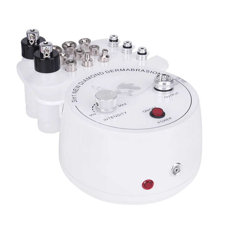 3 in 1 Diamond Microdermabrasion Dermabrasion Machine Water Spray Exfoliation Beauty Machine Wrinkle Face Peeling Machine