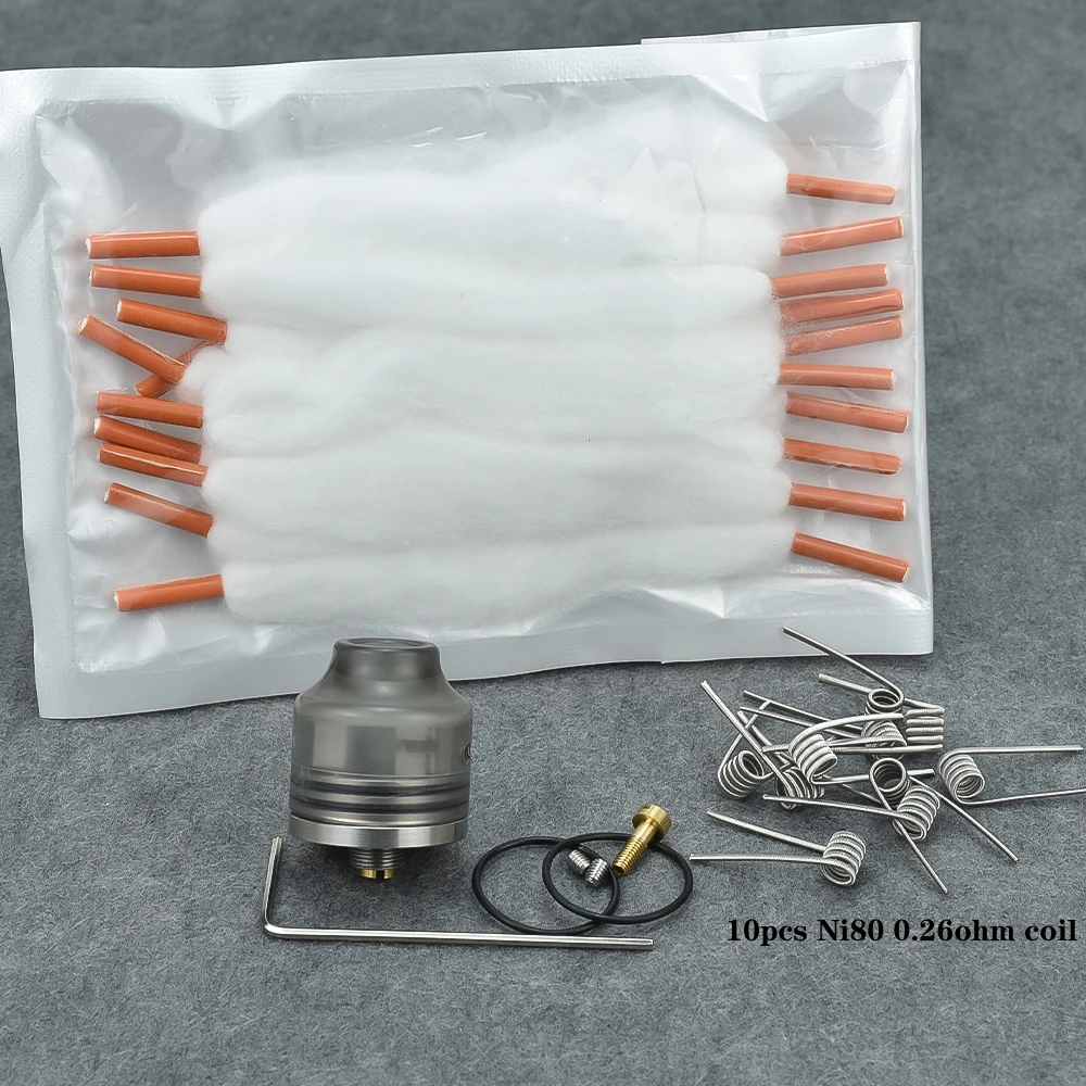 22MM WASP Nano RDA Mini Atomizer Single Coil Rebuildable Tank With BF Squonk Pin 316 ss vs Apocalypse RDA Dead Rabbit V2 BF RDA