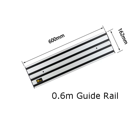 

GKTOOLS Wnew 0.6m Woodworing Aluminium Guide Rail T Track for Track Saw wood working tools and accessories