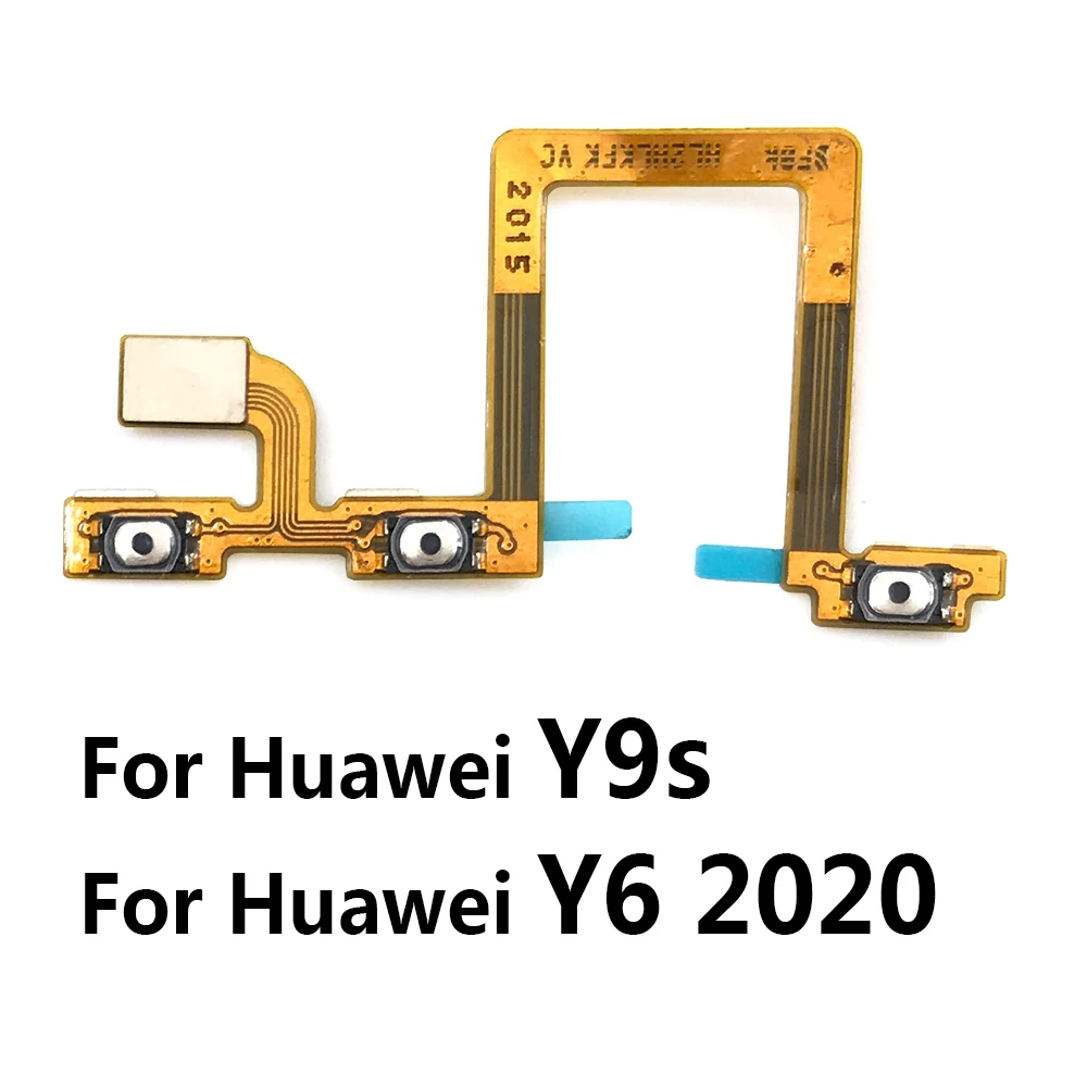 Power Switch On/Off Button Volume control Key Button Flex Cable For Huawei Y9S Y6P Y8S Y8P Y7P Y6S Y7A Y9A Y9 2018 Y7 2017