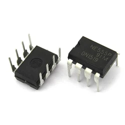 Temporizador DIP-8, IC Chipset nuevo y original, 10-20 piezas, NE555, NE555P, DIP8, NE555N, 555