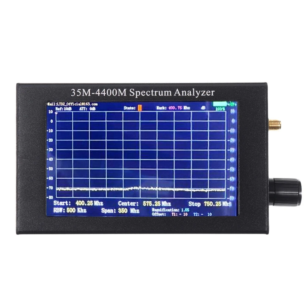 

35M-4400M Handheld Simple Spectrum Analyzer Measurement of Interphone Signal