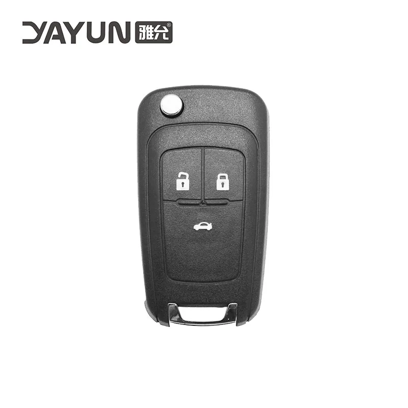 

YAYUN ForChevrolet Cruze Aveo 3 Button FOB Uncut blank blade Remote Key CASE