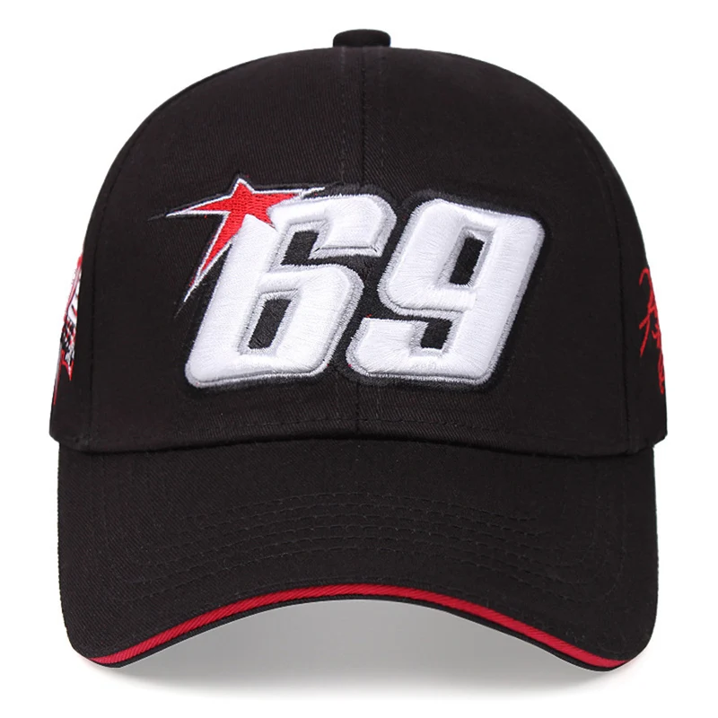 Gorra de béisbol para hombre y mujer, gorro Snapback de carreras, Snapback, Hip Hop, camionero, papá, 69, MOTO GP, EP0274, novedad