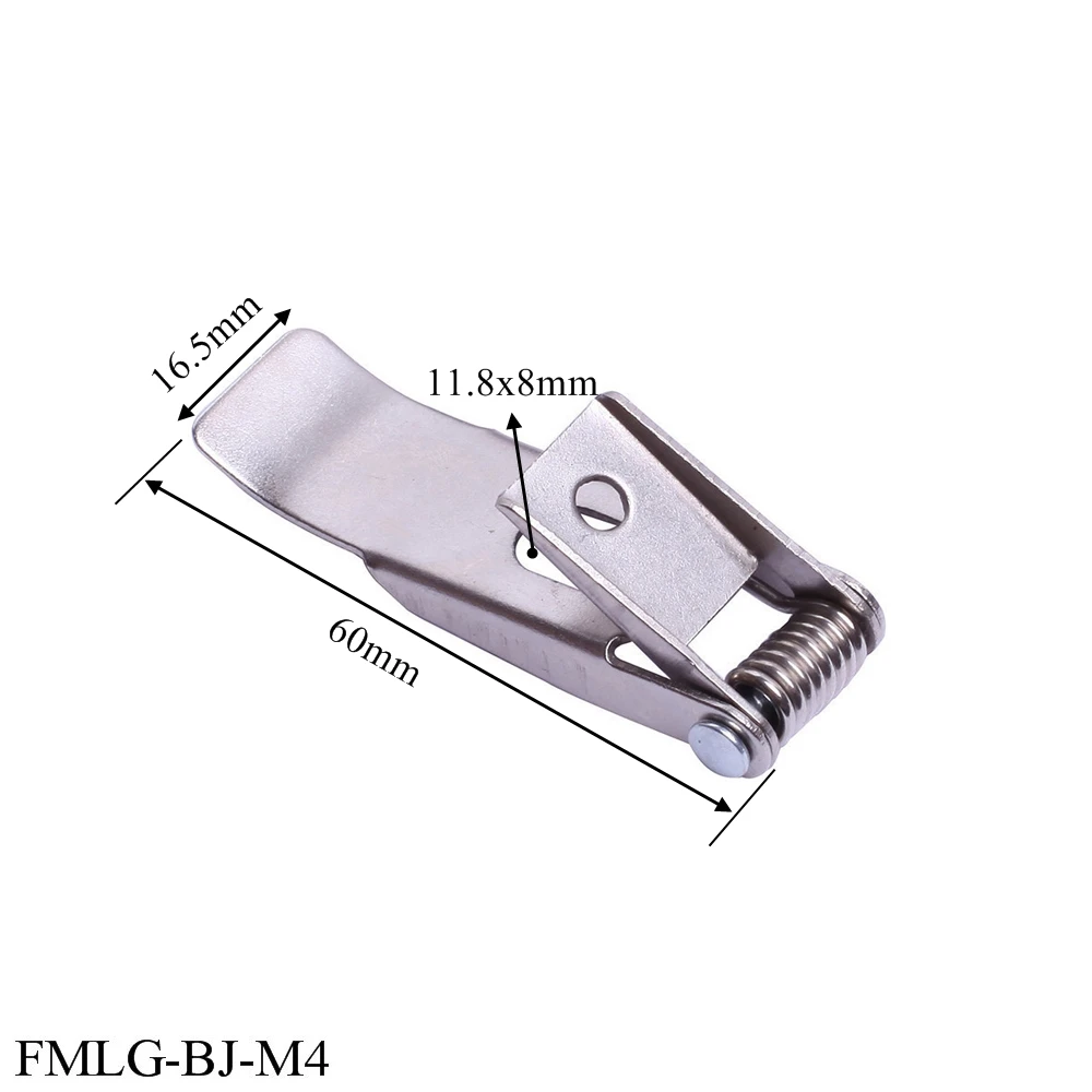 10Pieces/lot led panel lamps fixing spring Clamp downlight fixing spring clips with 60-70mm metal bracket for recessed lights