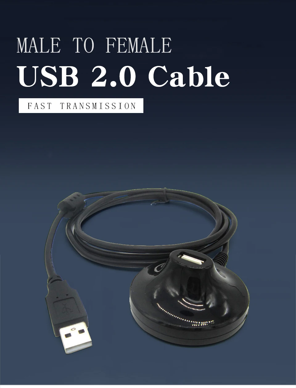 USB 2,0 Kabel Männlich zu Weiblich usb Verlängerung Kabel für PC Smart TV PS4 Xbox Laptop Projektor Maus Tastatur Extender daten