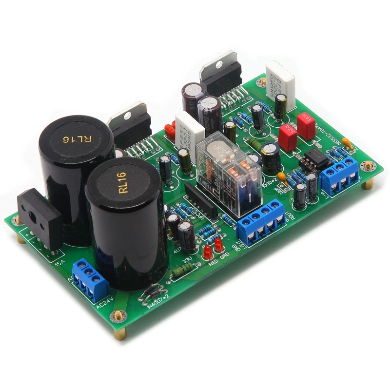 

Assemble HiFi TDA7293 TDA7294 Home Audio Power Amplifier Board Stereo 100W*2 With Protection Circuit