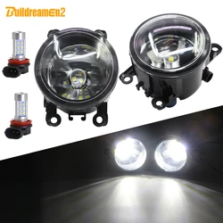 2 Pieces Car LED Fog Light DRL H11 For Opel Astra Corsa Vectra Meriva Movano Agila Tigra Zafira Signum (Only Fit OPC VXR Model)