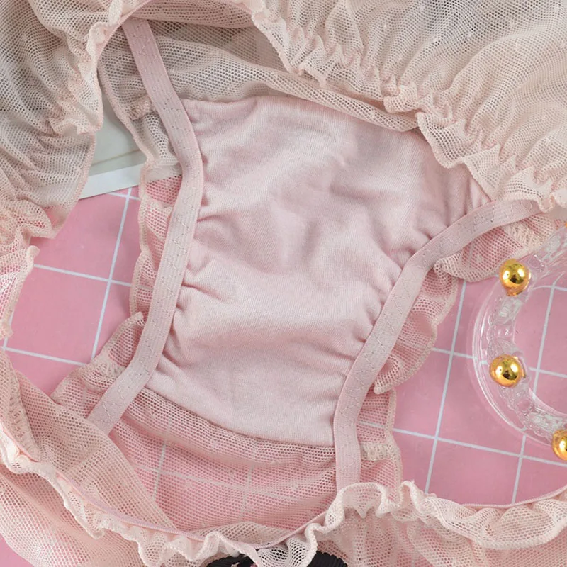 Leechee Japanese Women\'s Panties Cotton Sexy Soft Comfort Girl Seamless Solid Underwear Cute Briefs Low Waist Female Lingerie