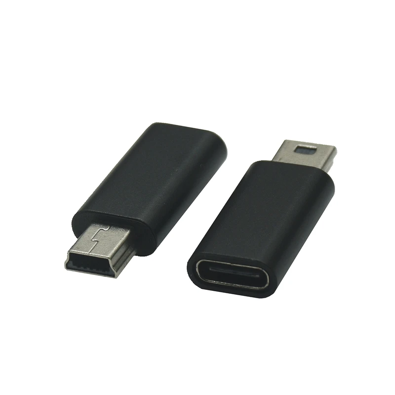 USB Type C To Mini Micro USB Android Adapter Connector For Smart Phone Tablet Micro Mini USB 5pin Male Type C Female Converter