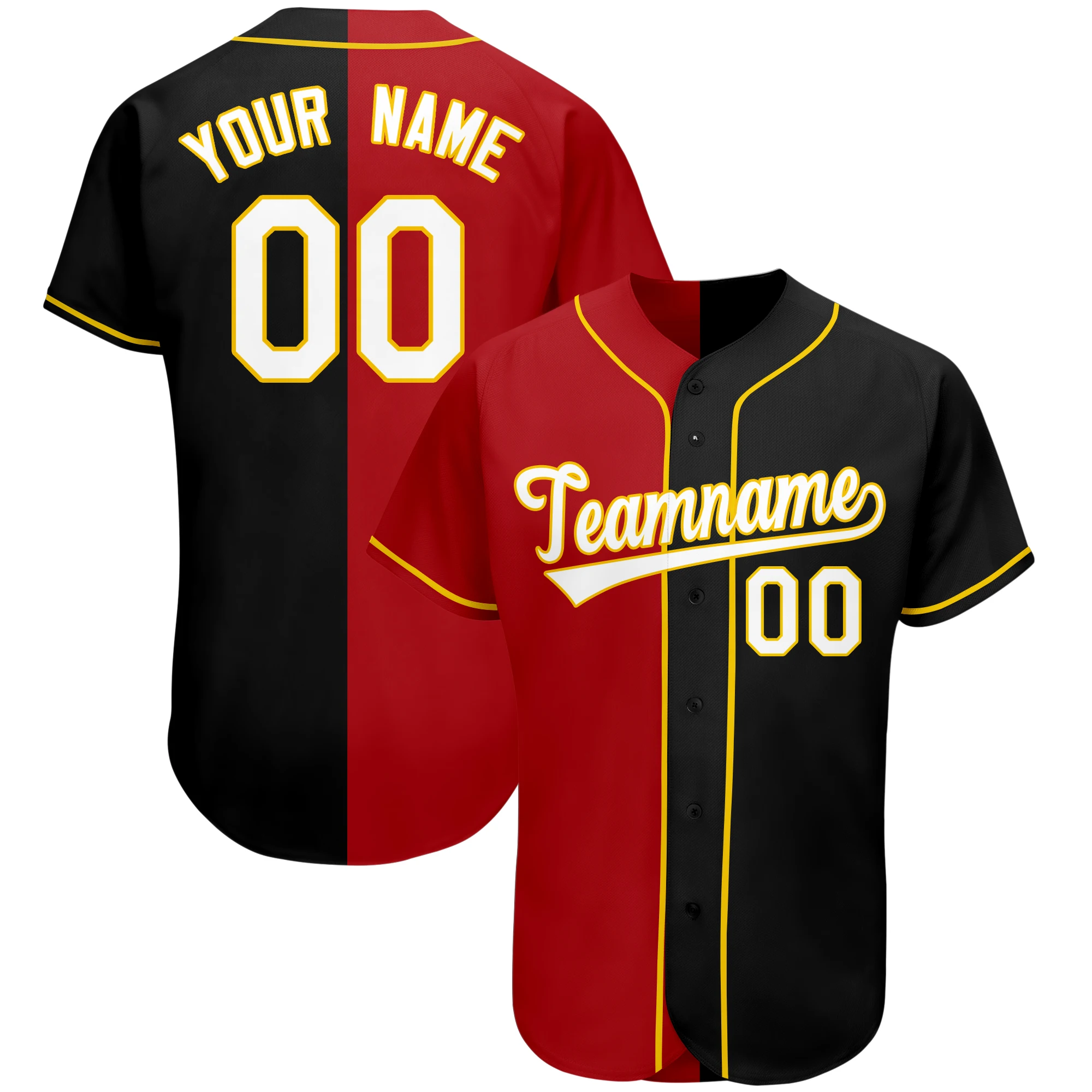 

Custom Baseball Jersey Printing Team Name Number Unique Baseball Shirt Professional Baseball League Softball Training Male/Youth