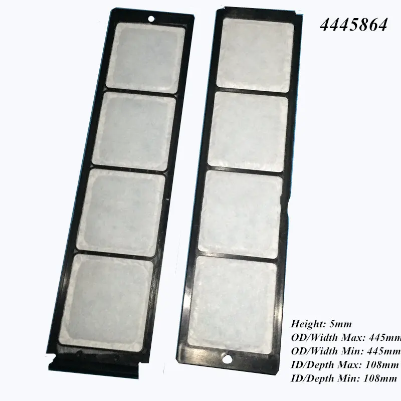 2 pcs Brand Cabin Filter 4445864 External Air Conditioning Filter 4S00687 Replacement Filter For Excavator Bulldozer