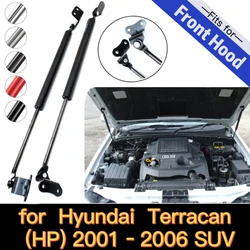 Amortiguadores de capó delantero para coche, resortes de elevación para Hyundai Terracan HP 2001, 2002, 2003, 2004, 2005, 2006