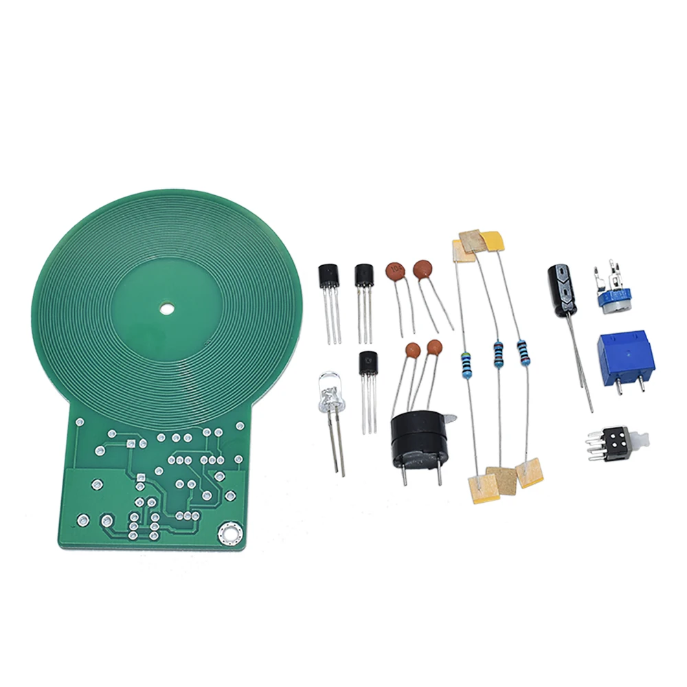 DIY Kit Metal Detector Kit Electronic Kit DC 3V-5V 60mm Non-contact Sensor Board Module DIY Electronic Part Metal Detector