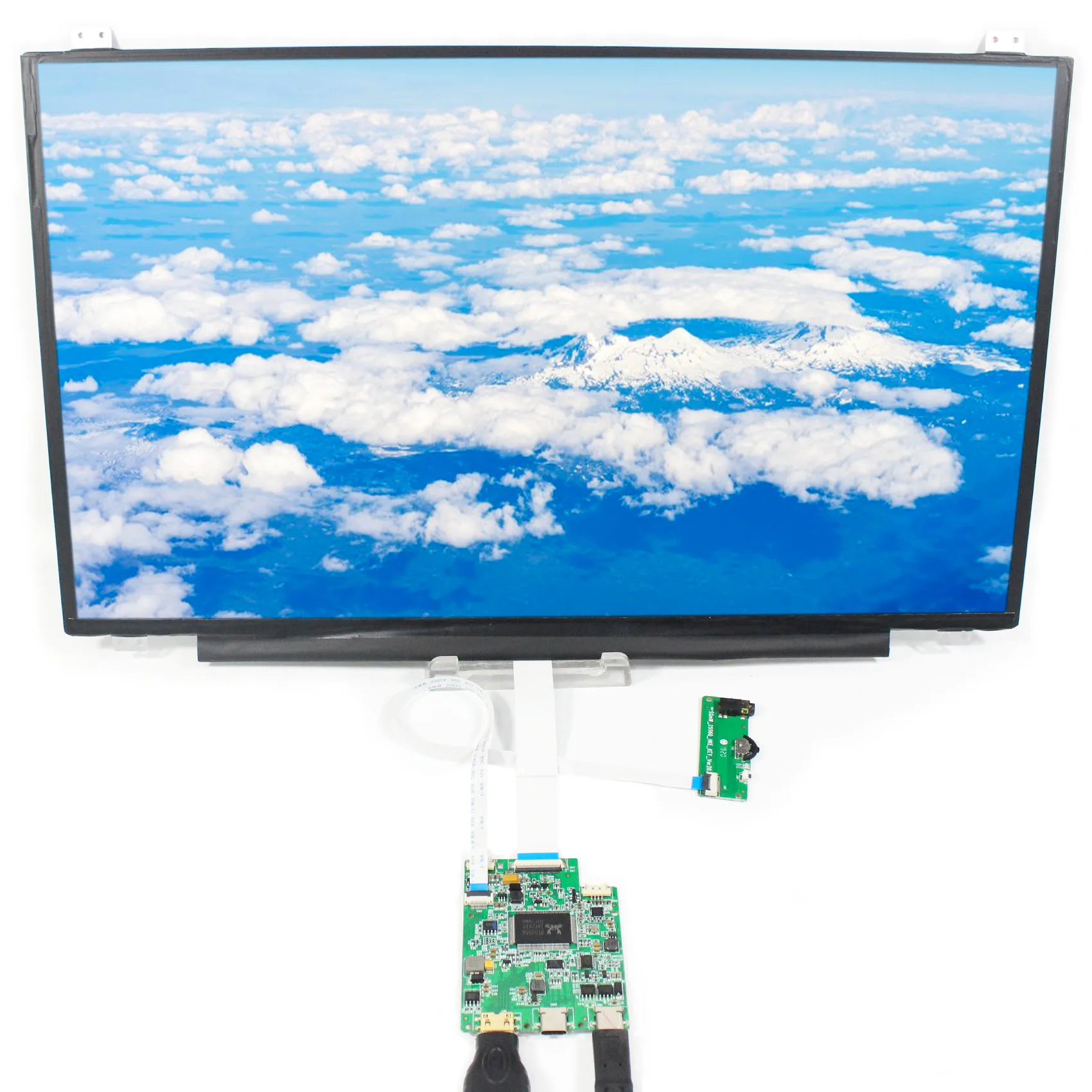Écran IPS LCD de 15.6 pouces 1920X1080, 15.6 pouces, fonctionne avec le contrôleur LCD HD MI TYPE-C