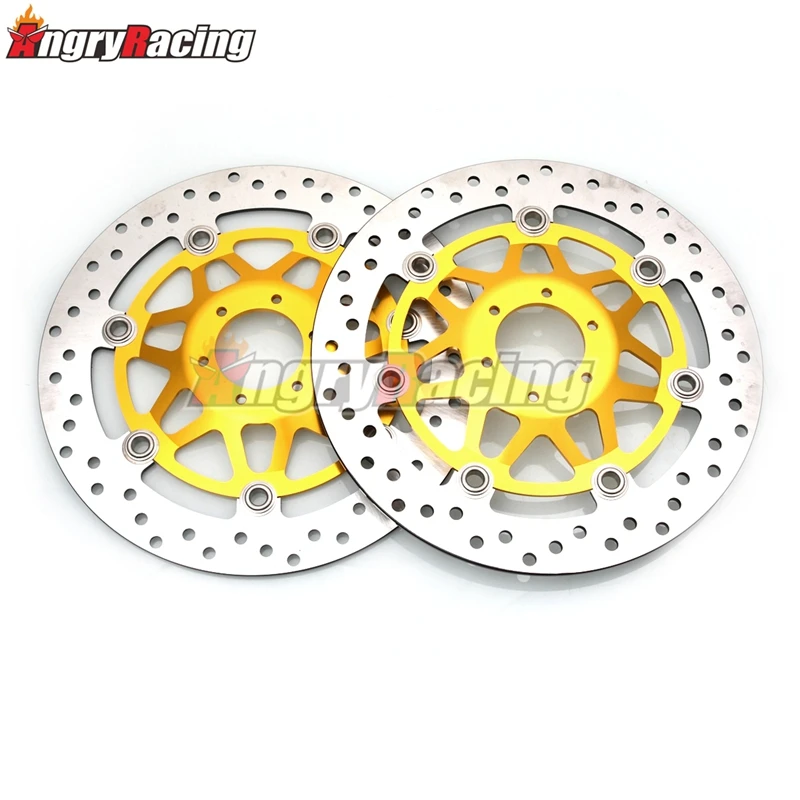 296mm Front Brake Disc Rotors For Honda CBR 400 RR CBR400 NC23 NC29 RVF 400 NC35 VFR 400 VFR400 NC30 CBR 600 F CBR 900 VTR 1000