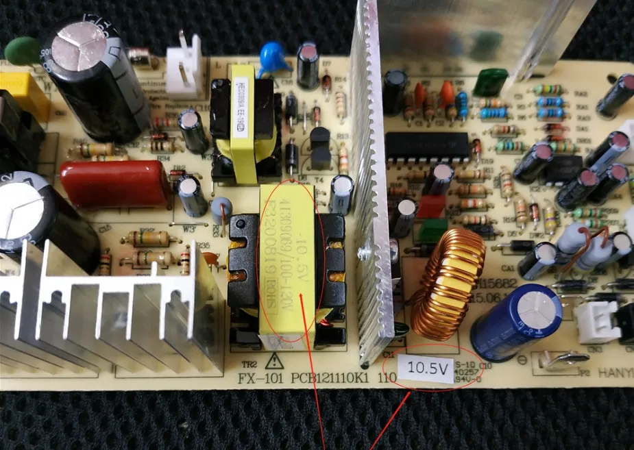 Imagem -02 - Placa de Controle de Energia para Refrigerador de Vinho Acessório para Congelamento e Refrigeração de Vinho 110v 10.5v