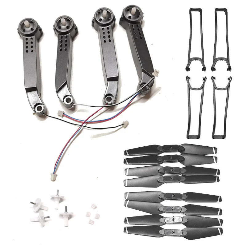 

RC drone quadcopter SG107 Propellers blades guard arm with gears engine motor Spare Parts Accessories