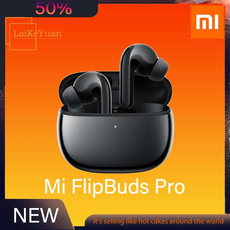 

2021 New Xiaomi FlipBuds Pro Original Noise Cancelling Earphone Ture Wireless Bluetooth 5.2 Headset With Mic Handsfree Voice Con