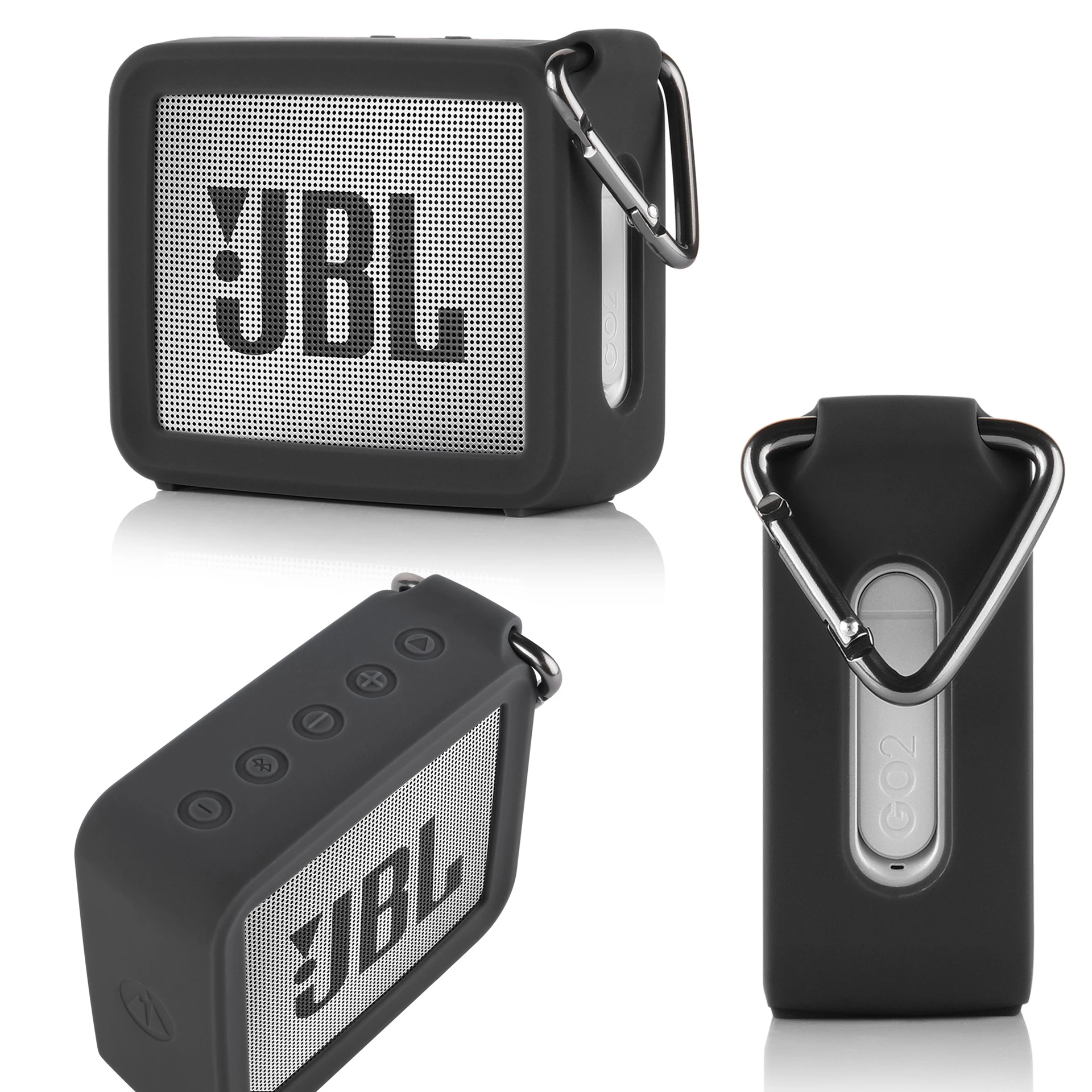 Go2 Case for Funda Jbl Go2 Original Portable Silicone Speaker Case Soft Silica Gel Storage Pouch Cover Cover jblgo2 go 2 cover