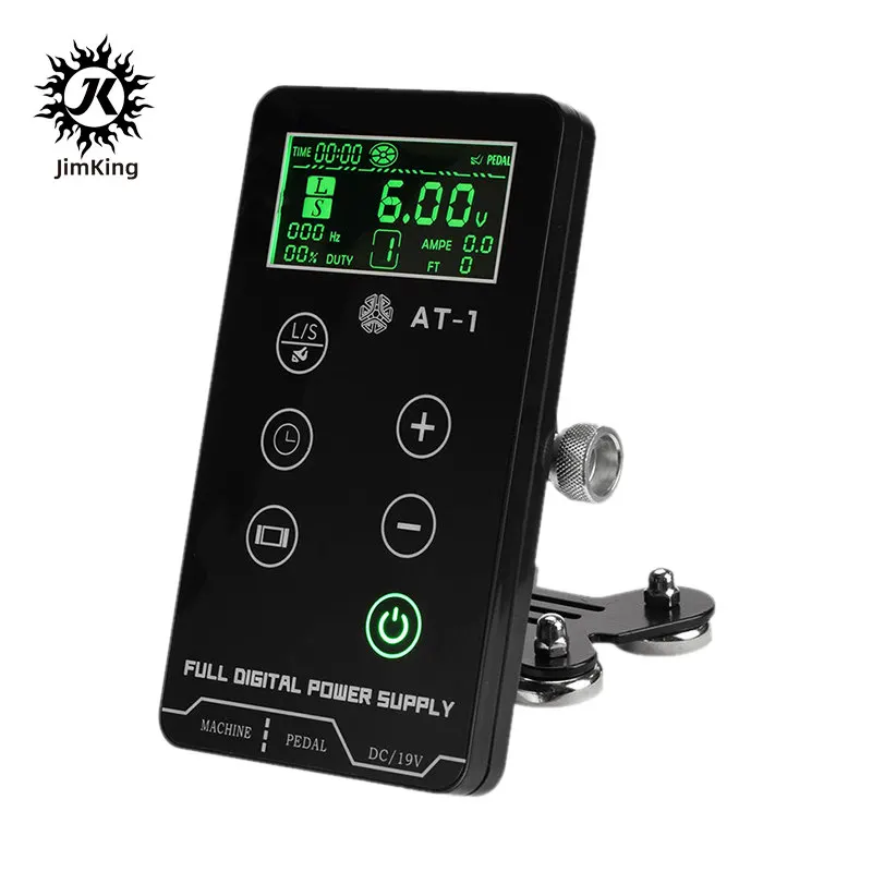 JimKing Touch Screen Adjustable Tattoo Power Supply EU/US/UK Plug Digital Tattoo Power Supply Supplies Fonte Tatuagem Digital