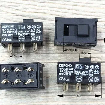 Interrupteur à bascule coulissant de Hong Kong, 2 vitesses, ...