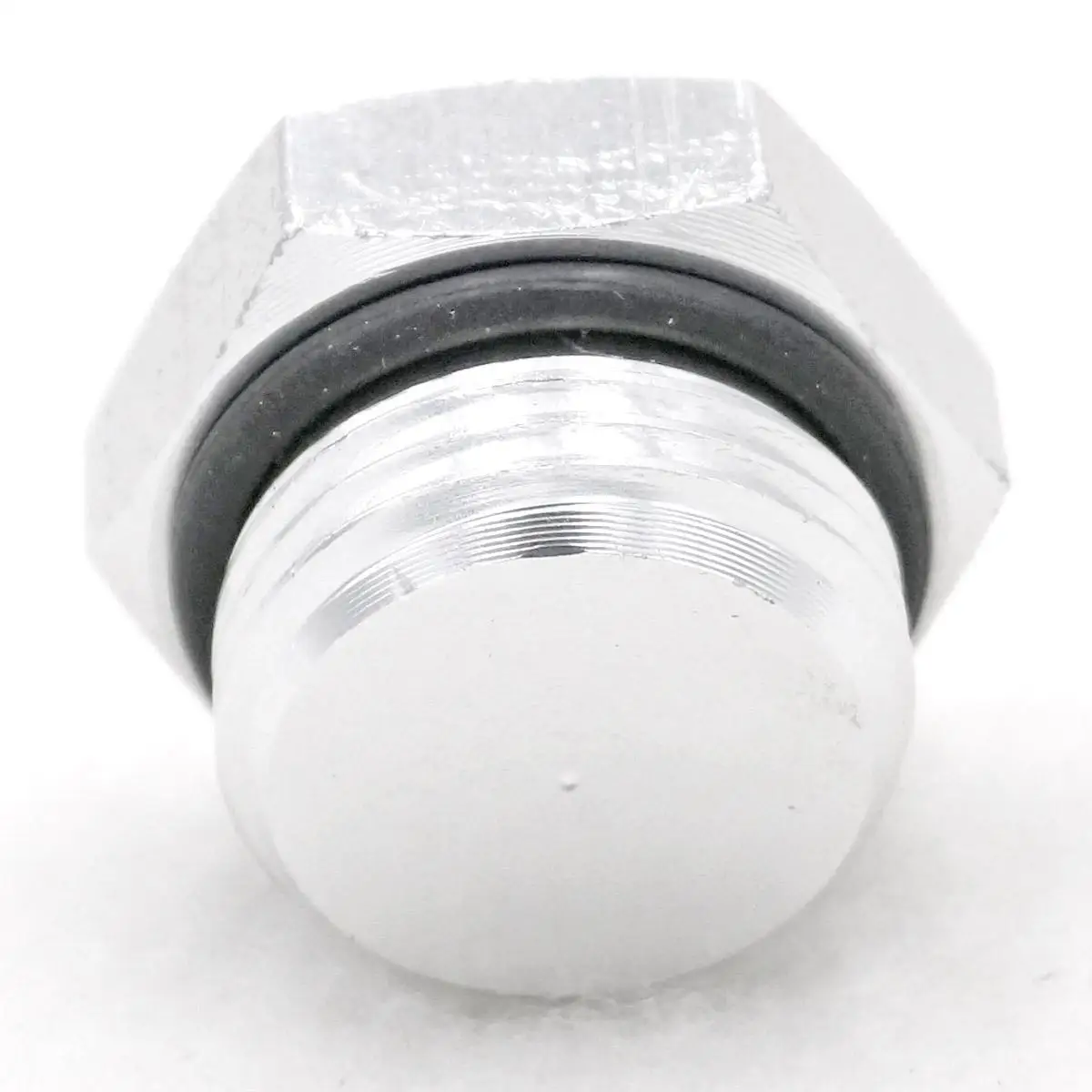 1/2 "BSP Männlich Solide Aluminium Hex Kopf Stecker End Kappe Für Pneumatische Verteiler