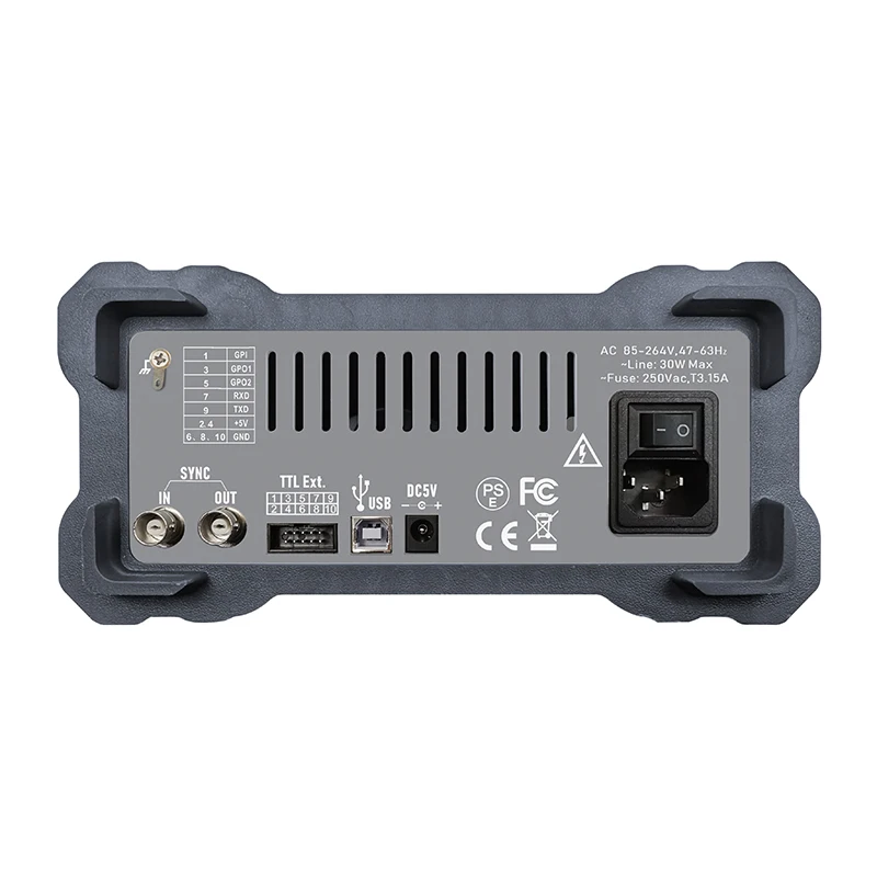Imagem -04 - Junctek Psg9080 9060 80 60mhz Programável Dds Duplo-canal Arbitrária Onda Função Gerador Suporta Telefone Controle Bluetooth