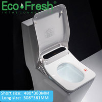 Ecofresh Smart toilet seat toilet seat bidet Electric Bidet cover heat seat led light Intelligent toilet cover auto