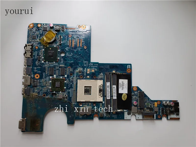 

Yourui 595183-001 595183-501 595183-601 для HP CQ42 G42 CQ62 G62 материнская плата для ноутбука DA0AX1MB6F1 100% ТЕСТ ОК