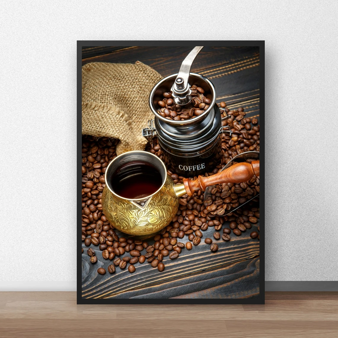 Coffee Beans Cruise Classic Poster Canvas Print Home Decoration Wall Painting ( No Frame )