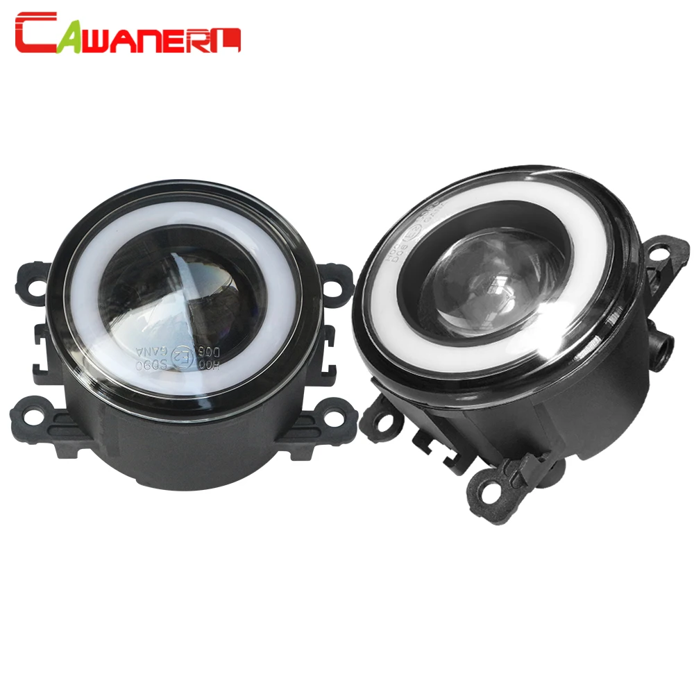 

Cawanerl For Holden Commodore Car LED Fog Light COB Angel Eye DRL Daytime Running Light 30W 3000LM 12V 2004 2005 2006 2007