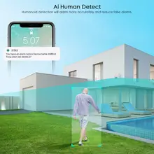 8MP 4K PTZ Wi-Fi IP Camera with AI Detection #5