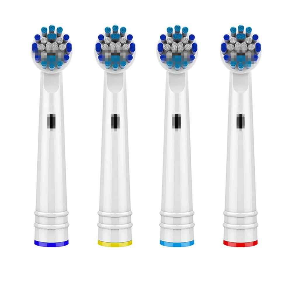 4PCS Electric Tooth Brush Heads Replacement For Braun Oral B Soft Bristle,Vitality Dual Clean/Professional Care SmartSeries