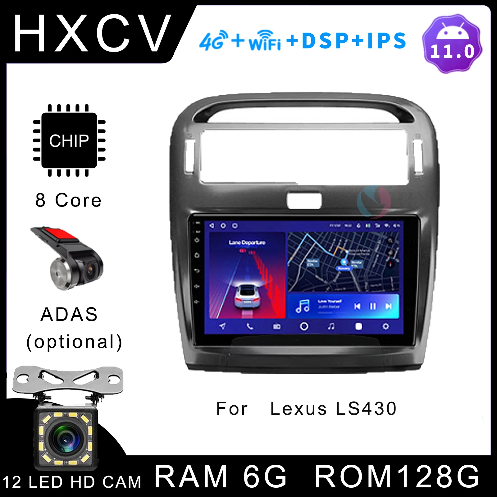 Android Smart car radio For Lexus LS430 gps navigator for car 4G car stereo car radio with bluetooth DAB+ Carplay