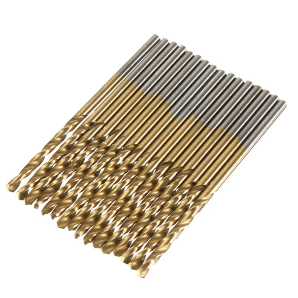 Nuovo 99pcs titanio HSS punta da trapano s rivestito in acciaio inossidabile 1.5mm - 10mm HSS Set di punte da trapano ad alta velocità per trapano elettrico