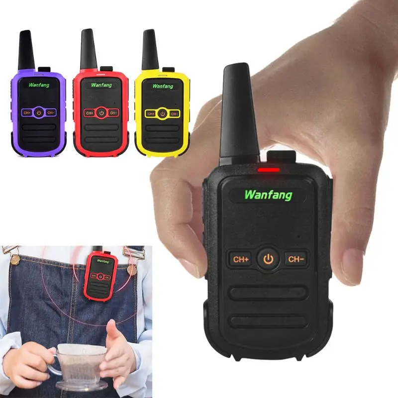 Mini Walkie-talkie Ultra-thin Miniature Handheld Hotel Restaurant Barber Shop Small Wireless Outdoor Hand Table