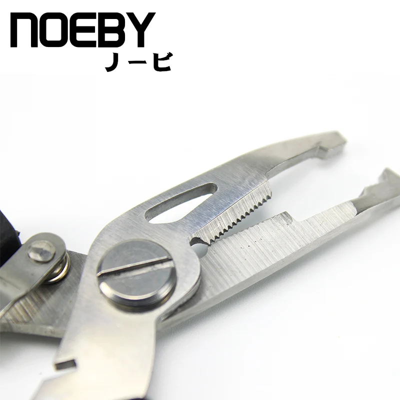 NOEBY Fishing Tools Multifunctional Plier Stainless Steel Control Grip Gripper Lure  Hook Fishing Tackle