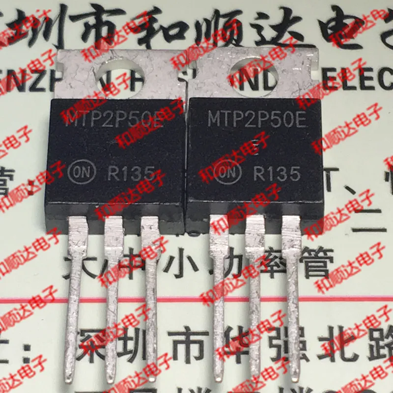 10PCS MTP2P50E TO-220 P -500V -2A