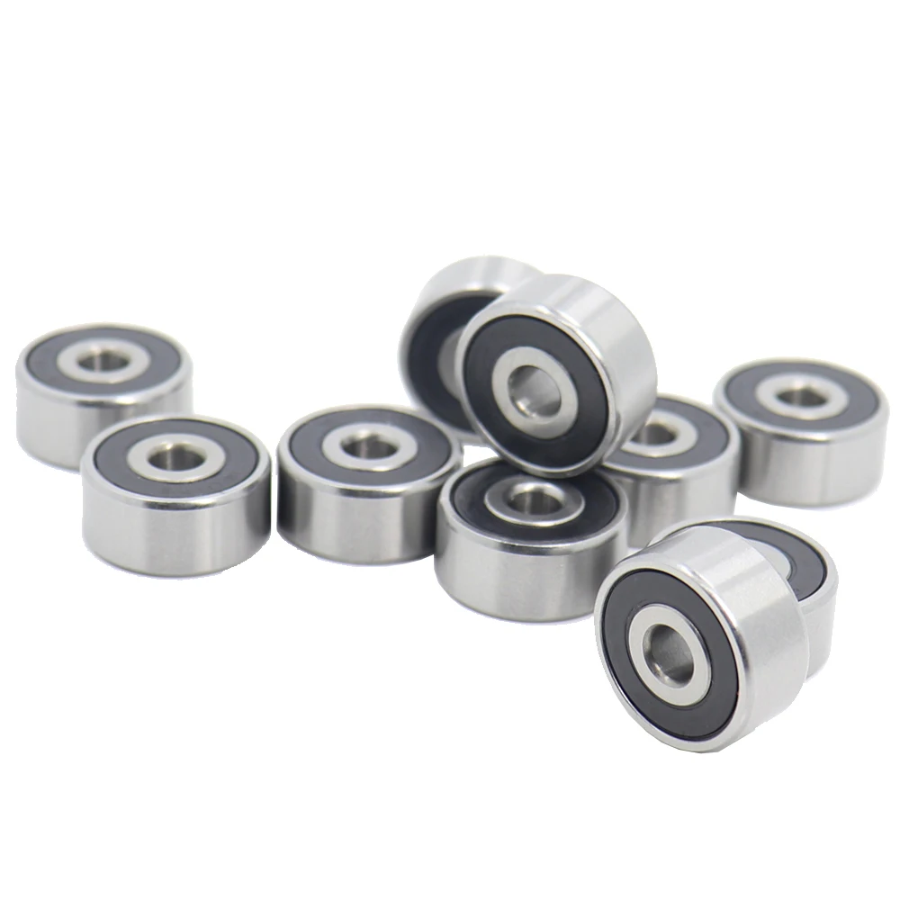

1616 2RS ABEC-1 (10 шт.) 1/2 "x1 1/8" x3/8 "дюймовые шариковые подшипники 12,7 мм x 28,575 мм x 9,525 мм 1616RS