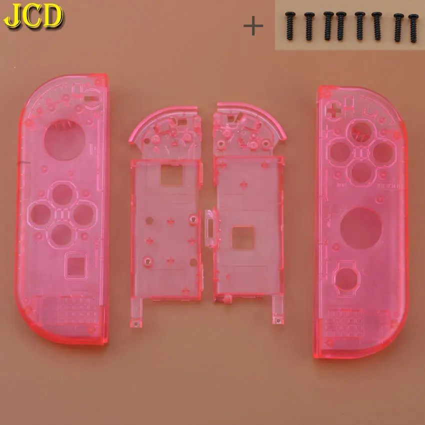 JCD ل نينتندو d التبديل NS الفرح كون استبدال الإسكان شل غطاء ل NX JoyCons حافظة/حقيبة ذراع التحكم بالألعاب