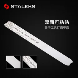 STALEKS Stainless Steel Double-sided Nail File Professional Pedicure Manicure & Nail Polishing Strips Used With Sandpaper