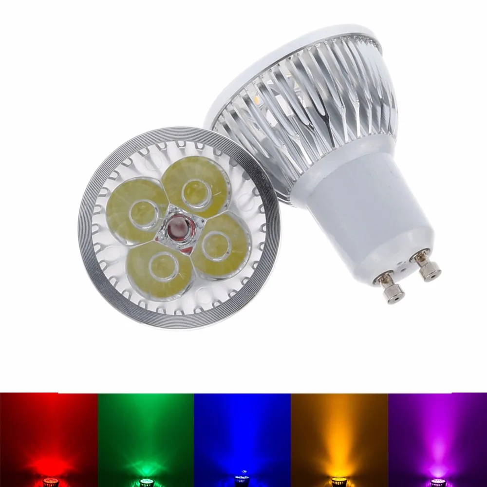 Bright 9W 12W 15W GU10 MR16 LED Bulbs Light 12V 110V 220V Dimmable GU10 Led Spotlights Red Green Blue Yellow White LED downlight