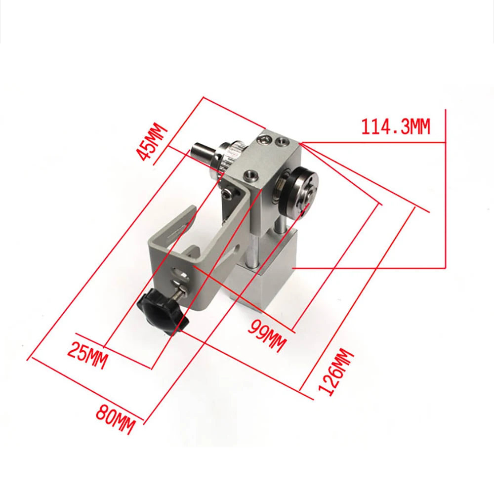 Mini tavolo sega assemblaggio mandrino di sollevamento lavorazione del legno fai-da-te taglio lucidatura mandrino non alimentato Set di accessori per sega circolare