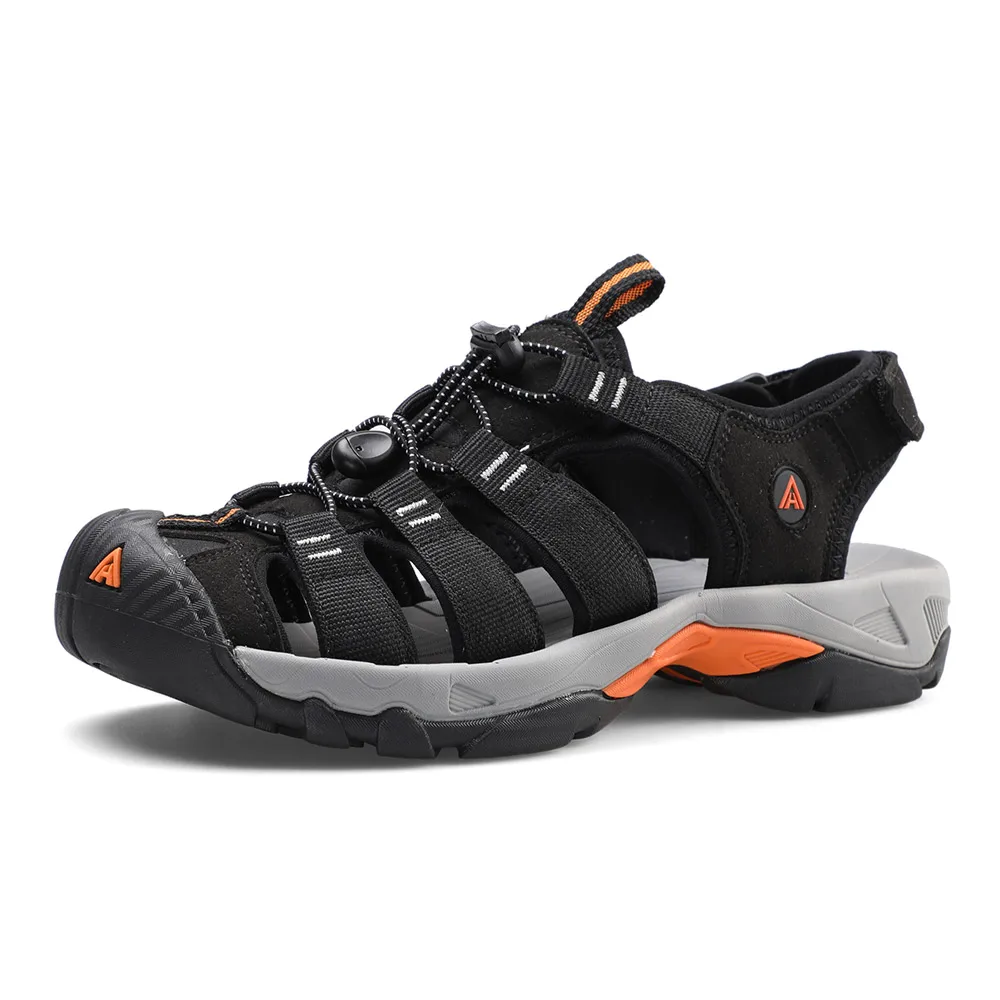 Humtto-Sandalias transpirables para hombre y mujer, zapatos informales para exteriores, playa, senderismo, Verano