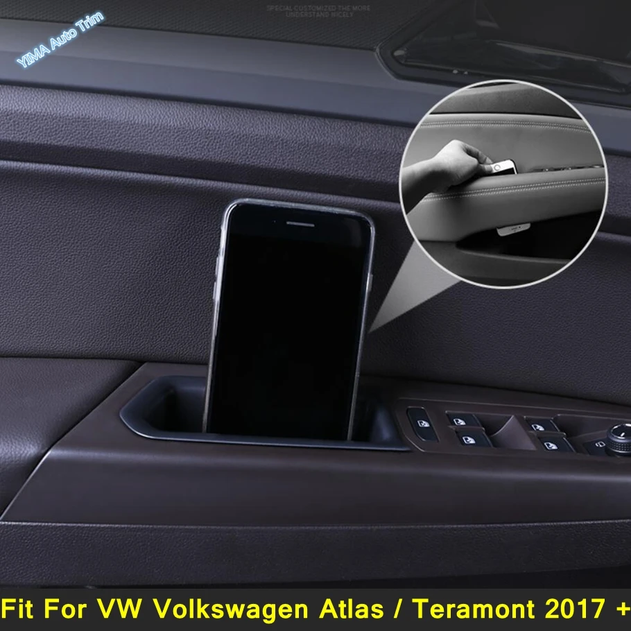 

Lapetus Front Rear Door Handrail Tidying Storage Box Organiser Container Case Fit For VW Volkswagen Atlas / Teramont 2017 - 2020