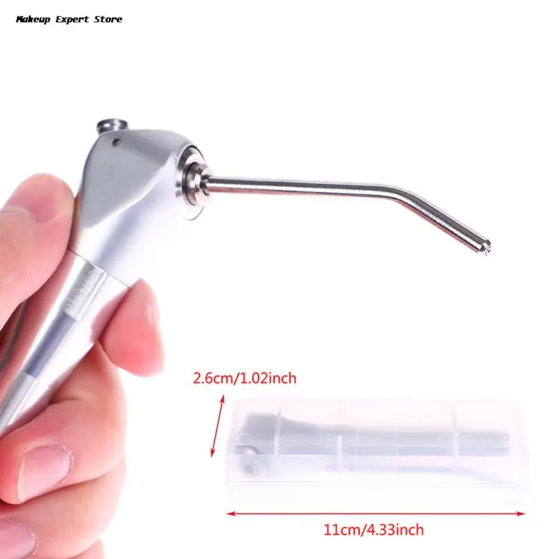 New Dental Air Water Spray Triple 3 Way Syringe Handpiece + 2 Nozzles Tips Tubes For Dental 3 Way Air Water Spray Triple Syringe