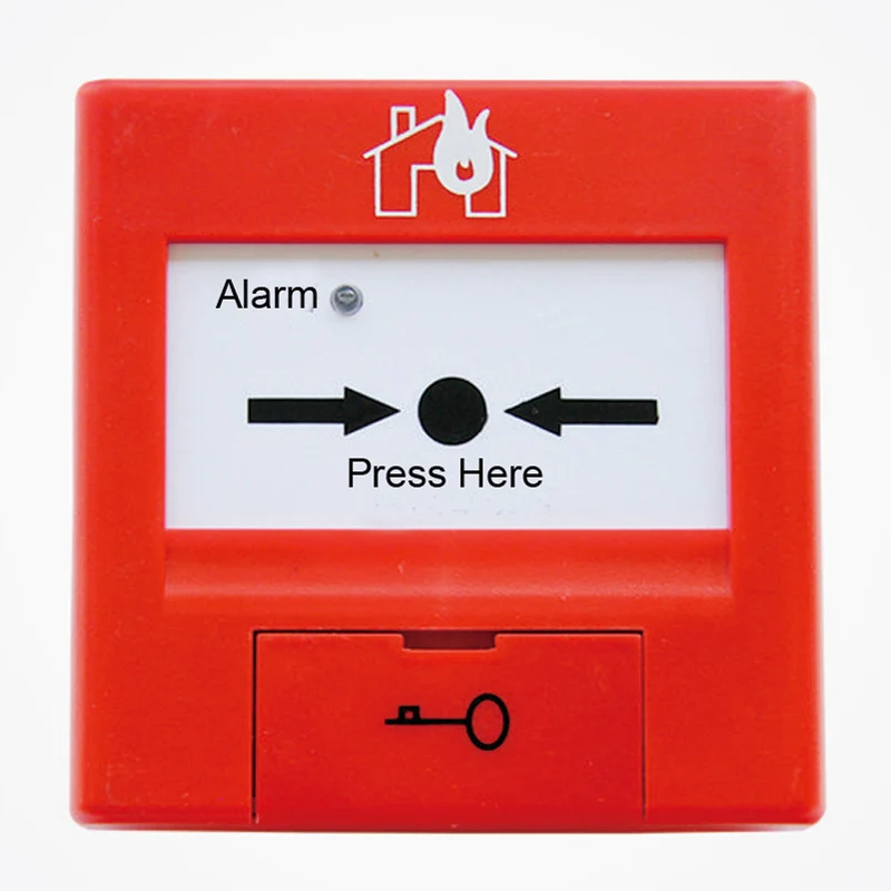 Addressable Manual Call Point TCSB5264 with LPCB  fire alarm button works with TC addressable system with CE