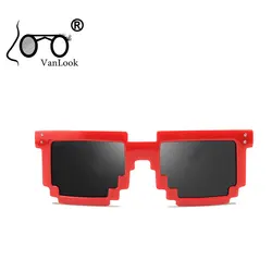 Sunglasses Pixel Points for Women Men's Fashion Glasses Glossy Black Matt Black Tea Red Pink Green Tortoise