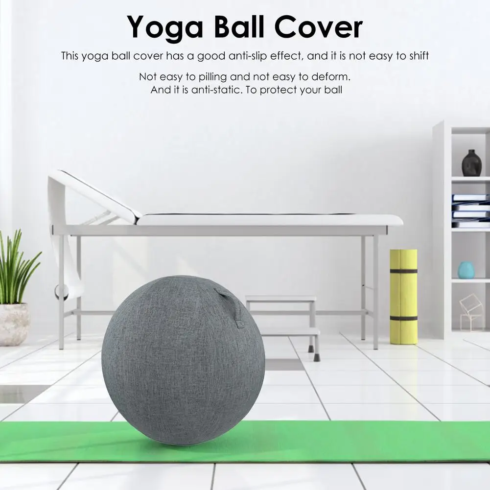 Premium Yoga Ball Protective Cover Gym Workout Balance Ball Cover for Yoga Gym Exercise Yoga Ball Protective Case